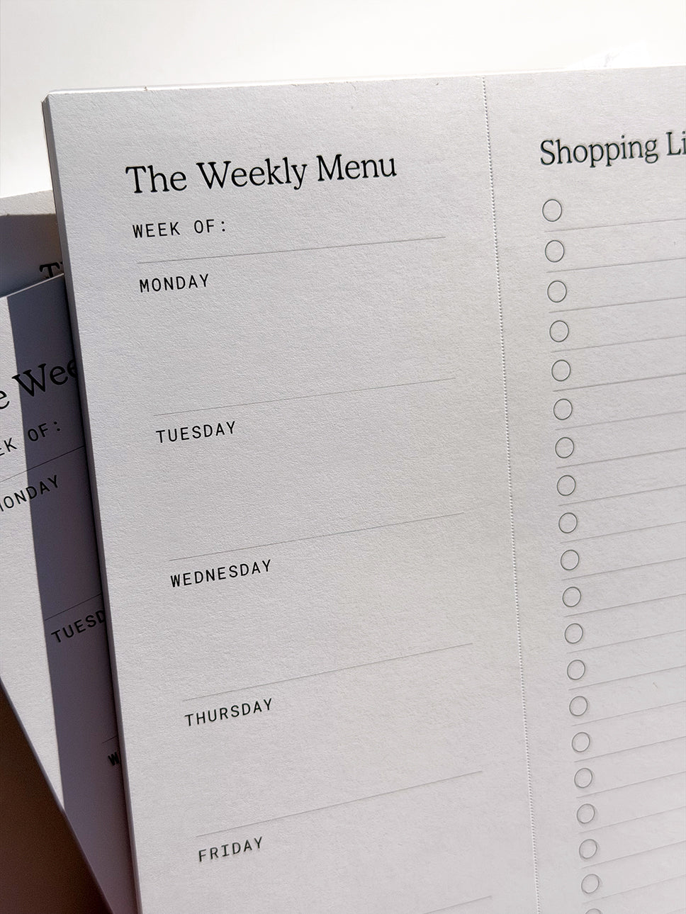 Weekly Meal Planner Duo