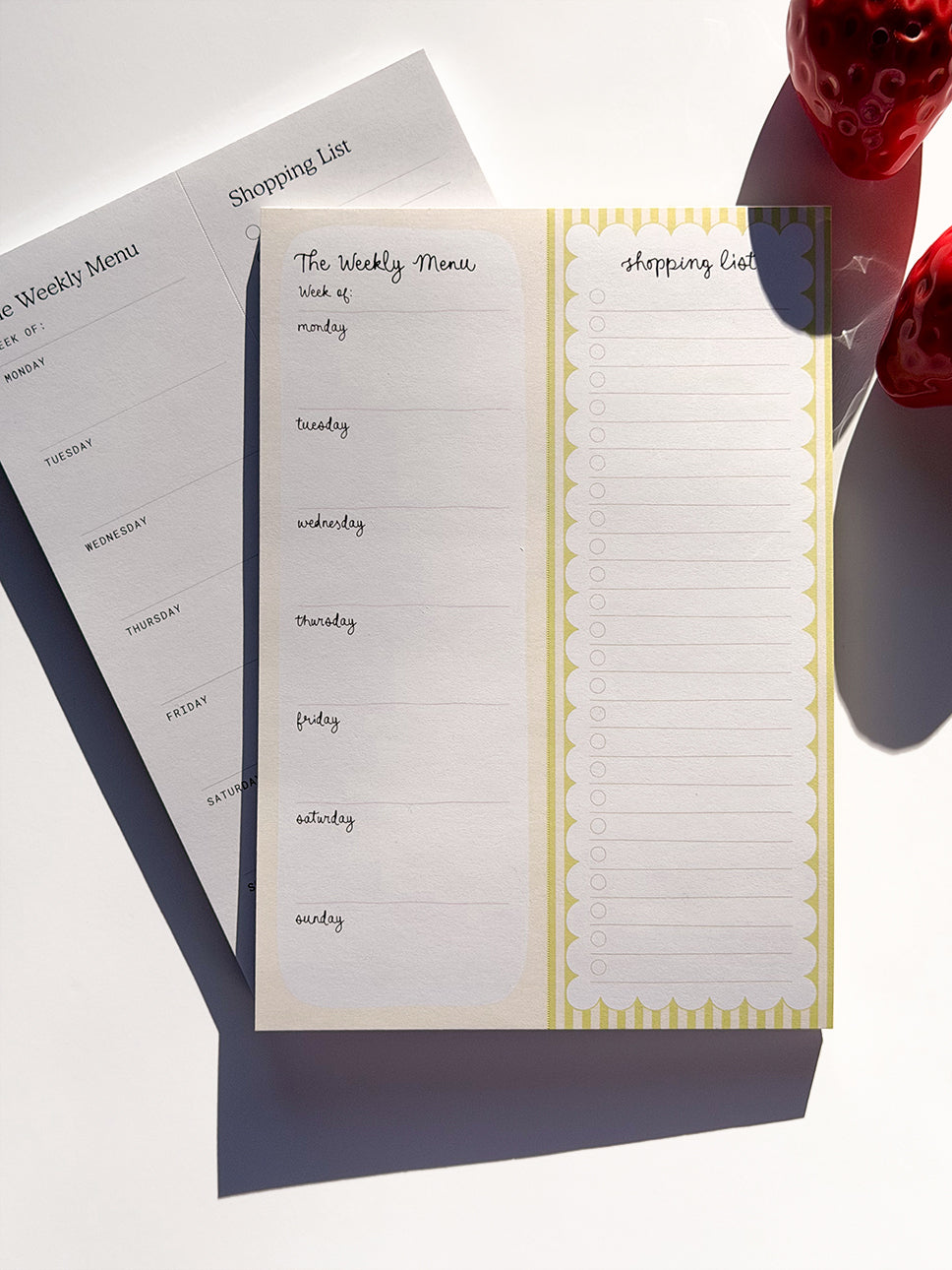 Weekly Meal Planner Duo