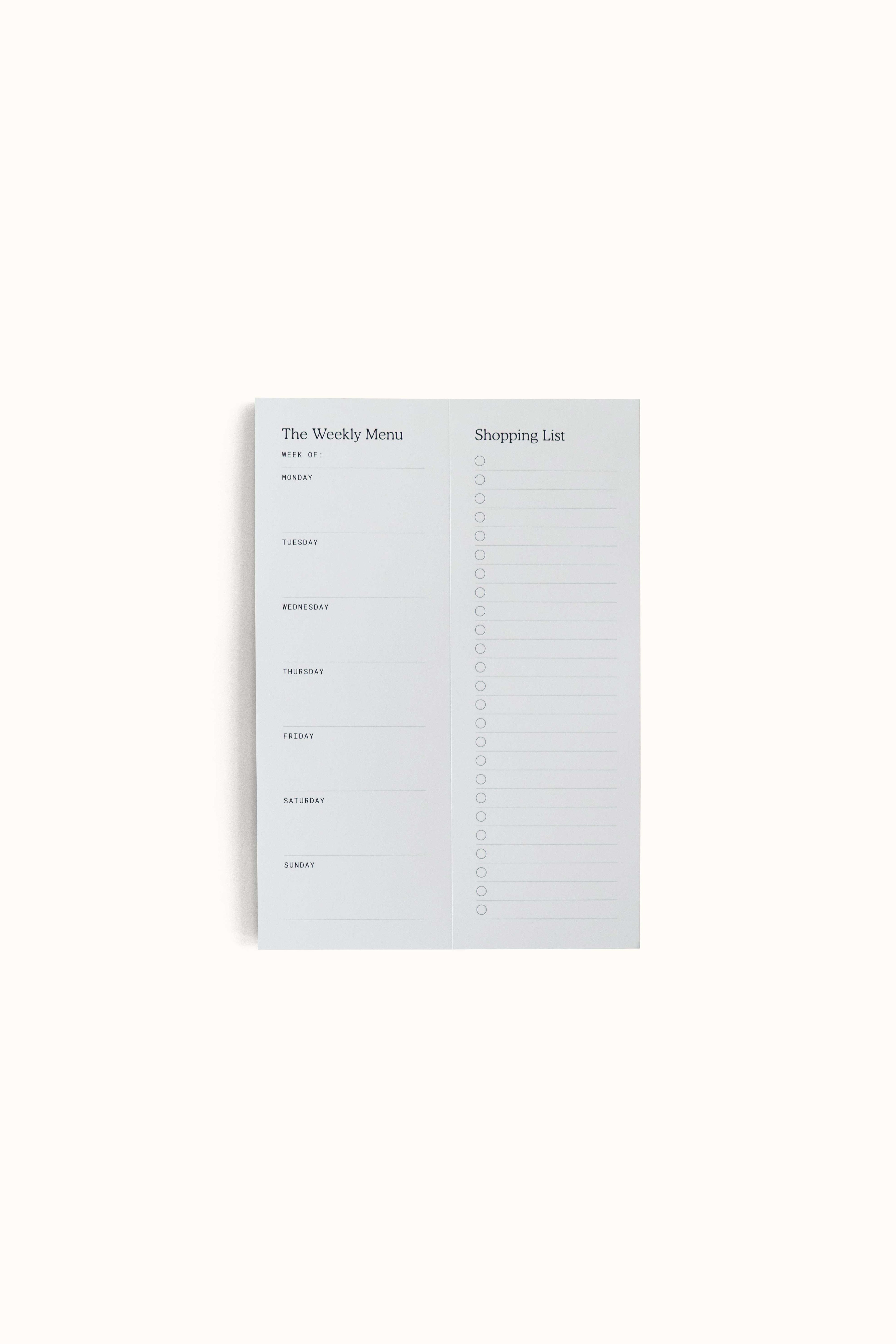 Weekly Meal Planner Duo