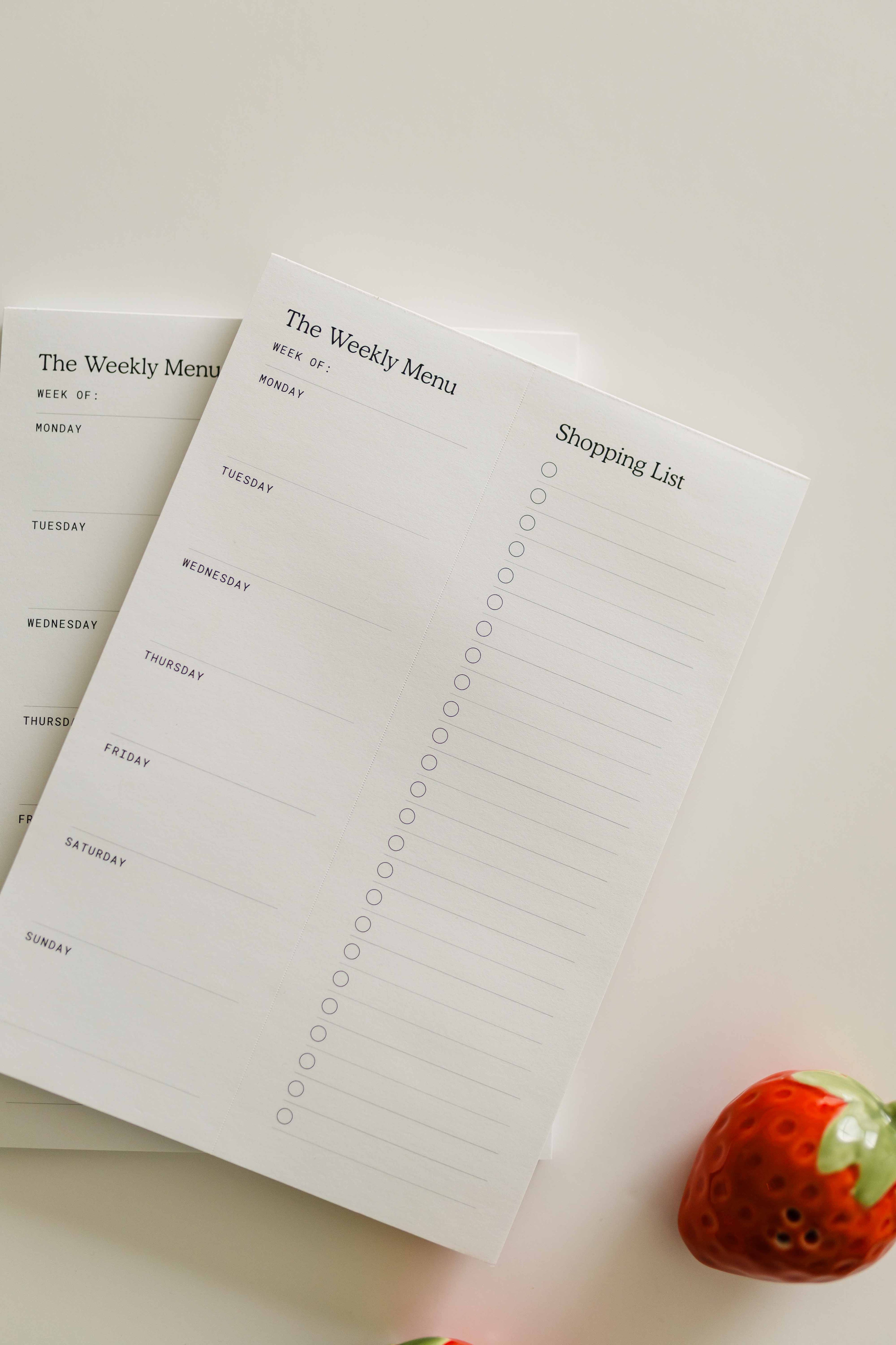 Weekly Meal Planner Duo
